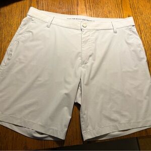 RHONE Men's Light Khaki Performance shorts